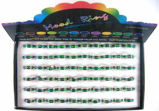 Spin Mood Rings