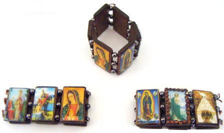 WOOD RELIGIOUS BRACELETS