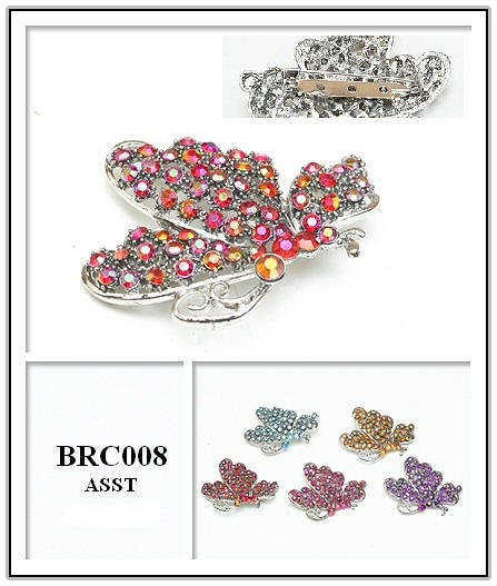 Rhinestone Brooches
