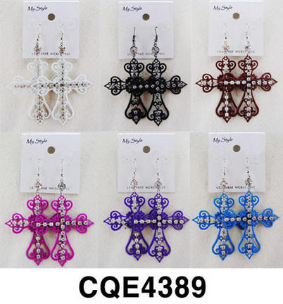 Cross Earrings