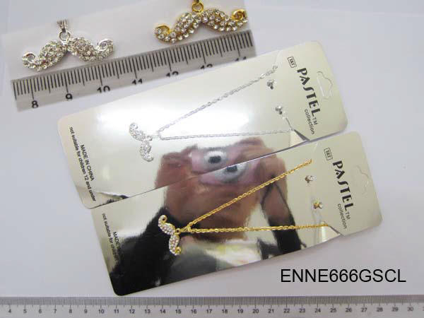 Mustache Earrings