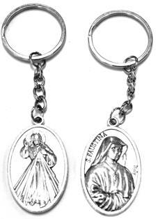 Religious Key Chains, Mary Jesus Key Chain