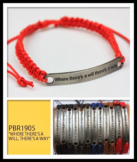 Where there's a will there's a way Bracelets