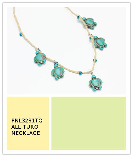 Turquoise Turtle Necklace