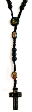 Black Wood Rosary