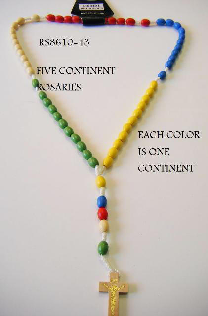 Five Continent Rosary, Mission Rosaries