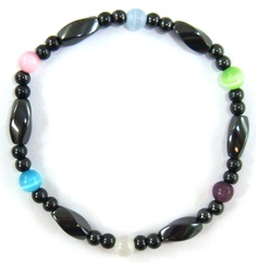 Multi Color Magnetic Hematite Bracelets