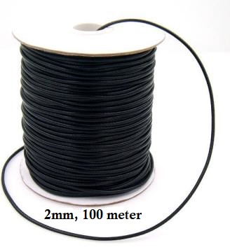2mm. 100 Meters Waxed Cotton/Linen Cord