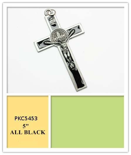 5 Inch Big Metal Christians Religious Wall Cross