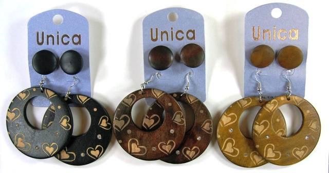 Wood Earrings