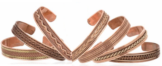 Pure Copper Cuffs