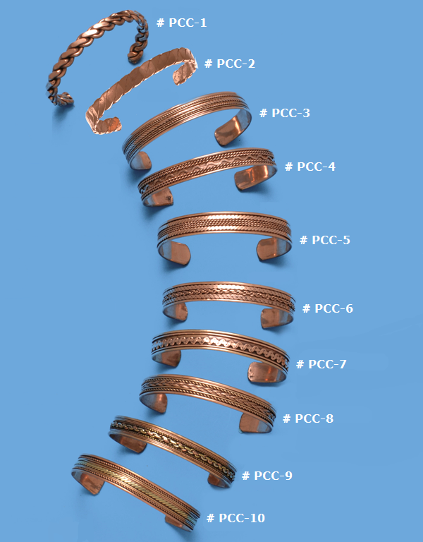 Pure Copper Cuffs Magnetic Bracelets