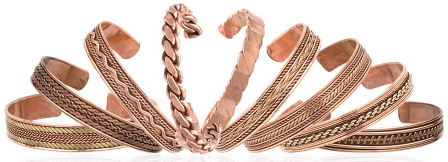 Copper Cuffs Bangle Bracelets