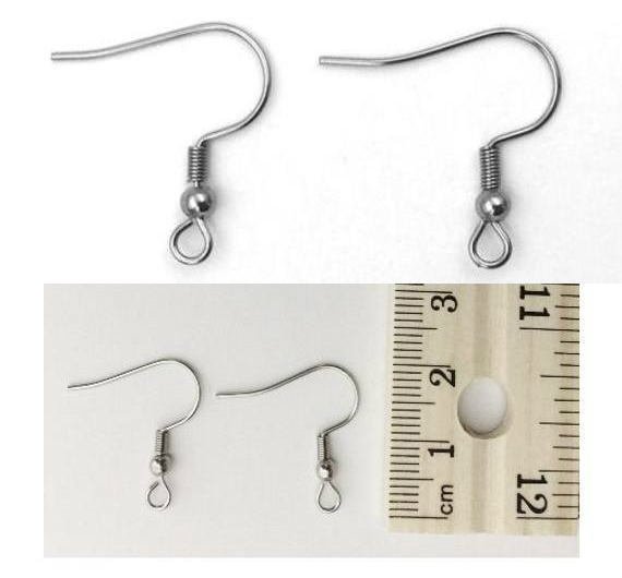 Hypoallergenic Stainless Steel Ear Hooks