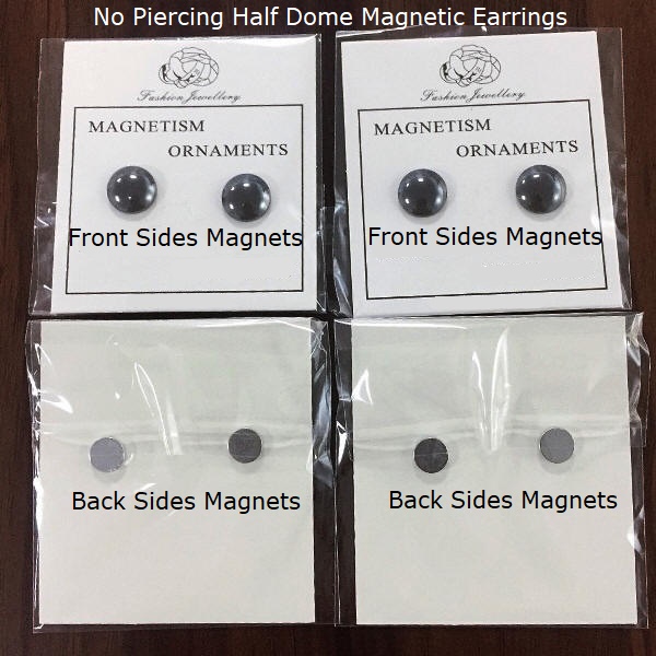 Hematite Magnetic Earrings