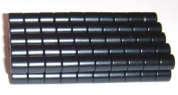 6x6mm Black Magtnetic Clasps