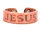 Jesus Copper Mgnetic Rings