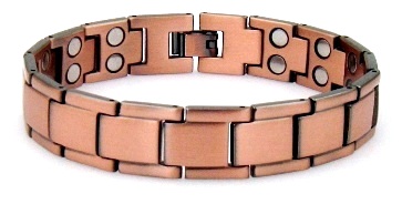 Rectangles Pure Solid Copper Bracele