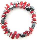 red Coral bracelets, hematite necklaces and Bracelets></a>
    </font><b><font SIZE=