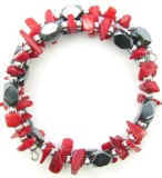 red Coral bracelets, hematite necklaces and Bracelets></a>
    </font><b><font SIZE=