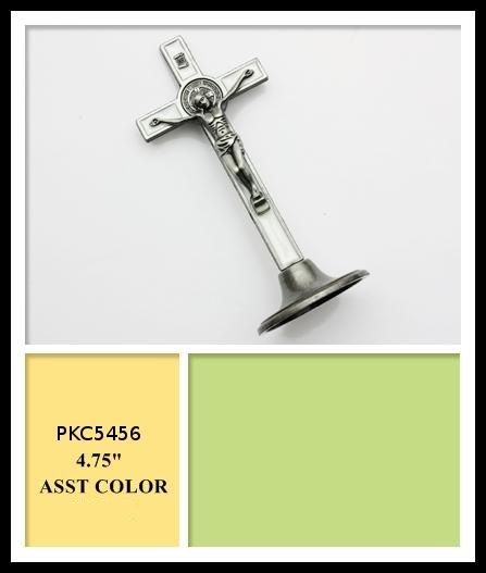 4.75 Inch Silver Countertop Cross