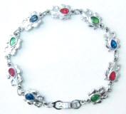 Frog Paua Shell Anklet