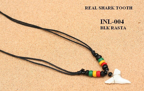 shark tooth mood necklace