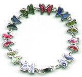 Tiny Small Butterfly Paua Shell Bracelets