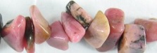Rhodonite Chip Stone Necklaces