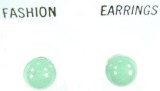 Stone Ball Earrings