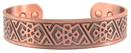Comfort Solid Copper Cuff Magnetic Bangle #MBG027