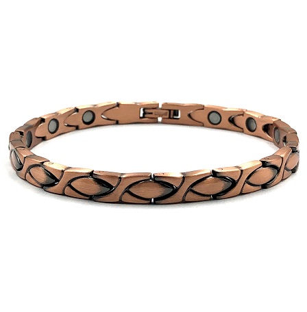 XOX 99.9% Pure Copper Links Magnetic Bracelet  #RCB019