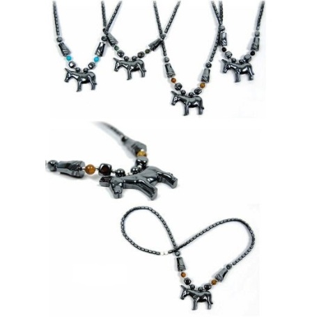 Dozen Donkey Hematite Necklace (NON-Magnetic) #HN-84938