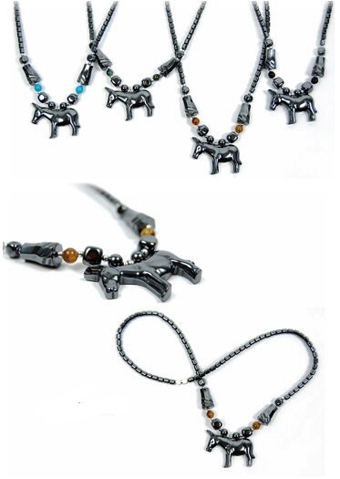 Dozen Donkey Hematite Necklace (NON-Magnetic) #HN-84938