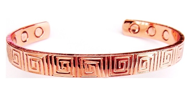 Celtic Solid Copper Cuff Magnetic Therapy Bangle Bracelet #MBG005