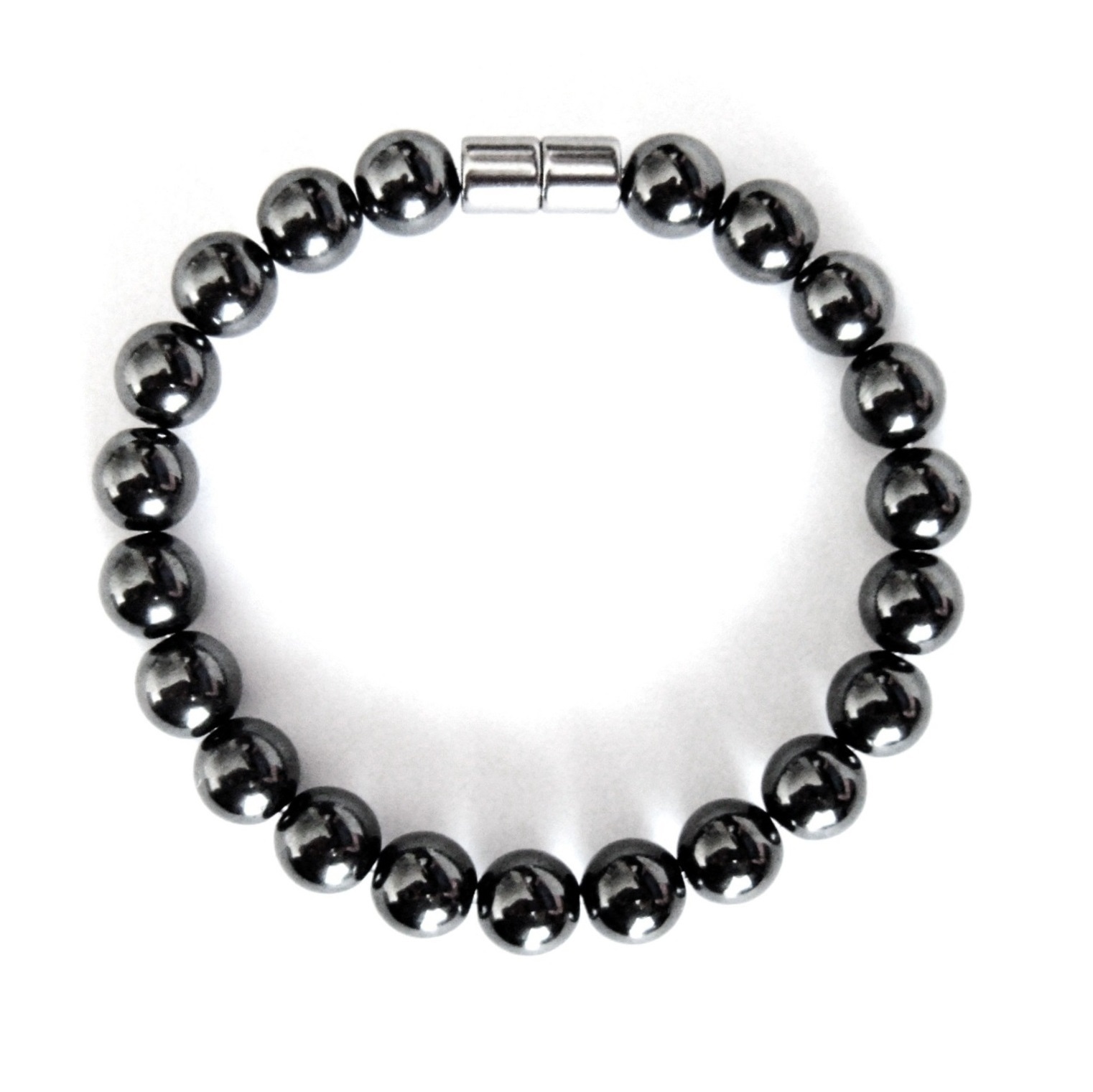 1 PC. (Magnetic) All 8mm  Magnetic Therapy Bracelet Hematite Bracelet For Men And Women #MHB0037