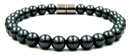1 PC. (Magnetic) All Round Magnetic Therapy Bracelet Hematite Bracelet