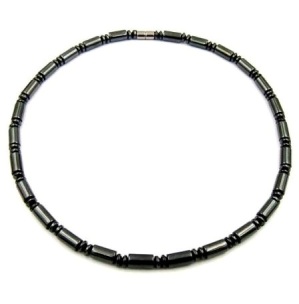 1 PC. Heavy Tube Beads Magnetic Therapy Necklace For Men #MN-0012