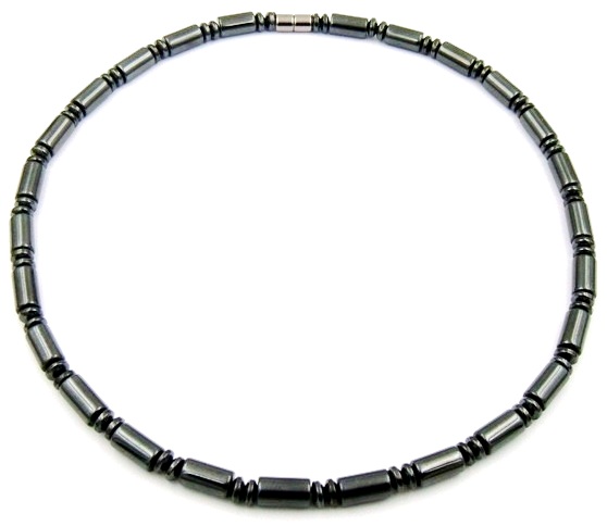 1 PC. Heavy Tube Beads Magnetic Therapy Necklace For Men #MN-0012