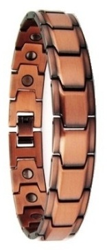 99.9% Pure Copper Dozer Links Magnetic Therapy Bracelet For Men  #RCB003
