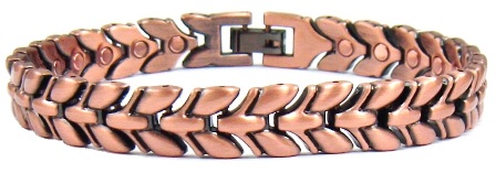 Copper Plated Magnetic Therapy Bracelet #MBC114