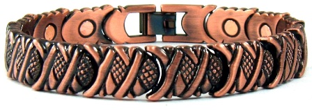 Copper Plated Magnetic Therapy Bracelet #MBC137