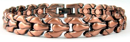 Copper Plated Magnetic Therapy Bracelet #MBC142