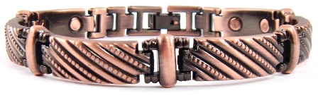 Copper Plated Magnetic Therapy Bracelet #MBC151