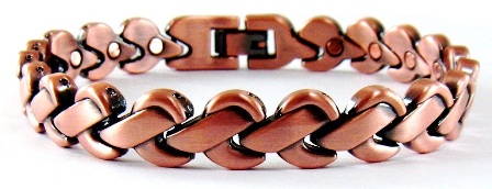 Copper Plated Magnetic Therapy Bracelet #MBC169