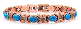 Copper Plated Magnetic Therapy Bracelet #MBC177