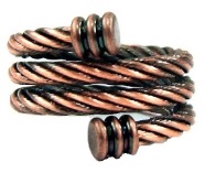 Solid Copper Magnetic Therapy Ring #MCR133