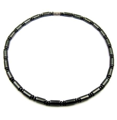 Heavy Tube Beads Magnetic Therapy Necklace For Men