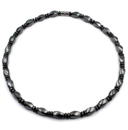 Heavy Twisted Beads Magnetic Therapy Magnetic Necklace