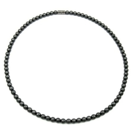 All 6mm Beads Magnetic Therapy Magnetic Necklace